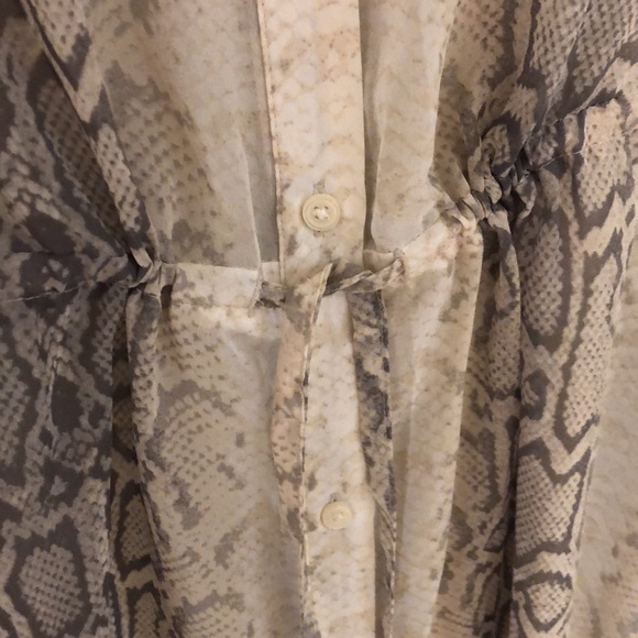 Snakeskin Old Navy Dress NWT Size L - Picture 4 of 6